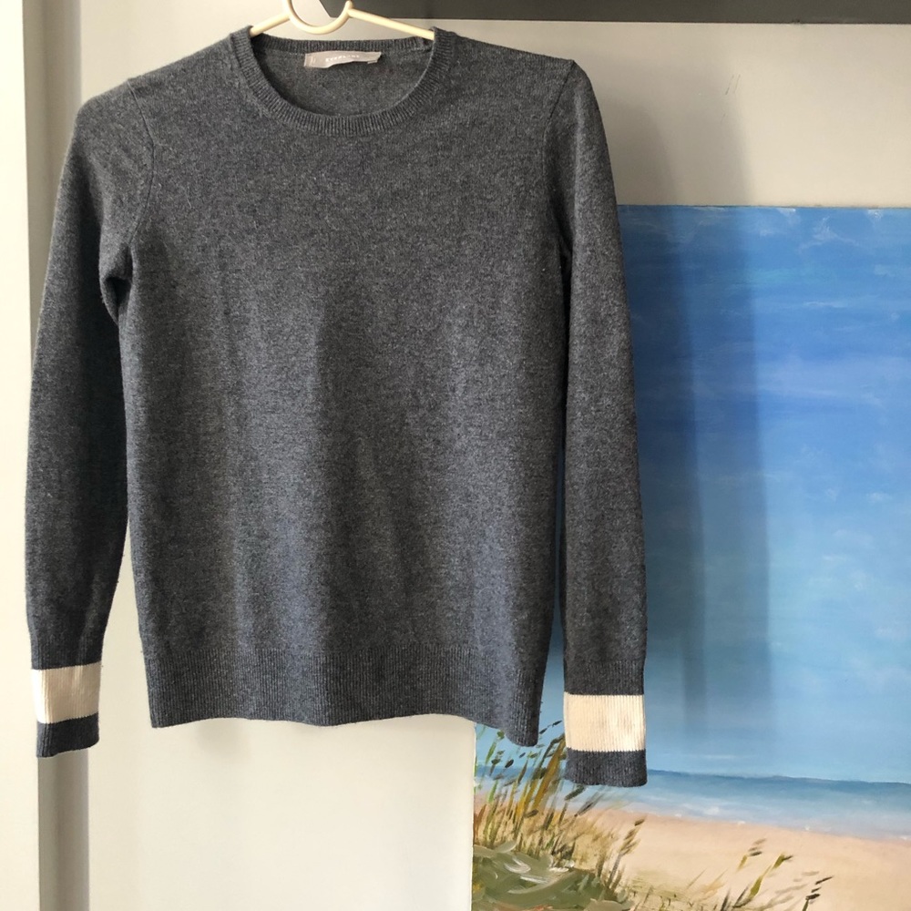Everlane fitted cashmere sweater
